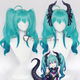 Vocaloid Hatsune Miku Villain Ver. Little Devil Cosplay Costume