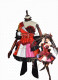 Date A Live Date A Bullet Kurumi Tokisaki Idol Red Cosplay Costume