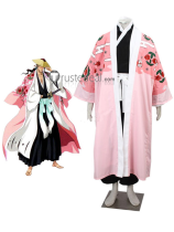 Bleach 8th Division Captain Kyouraku Shunsui Cloak Cosplay Costume