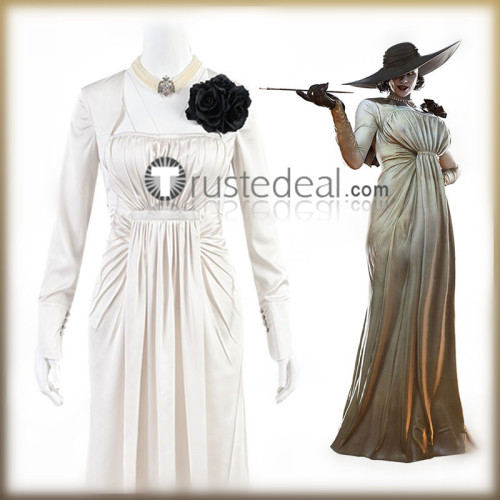 chinese dress ladies Gvavaya Cosplay Resident Evil Village Vampire Lady Bela Dimitrescu's D