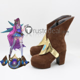 League of Legends LOL Starry-Eyed Songstress All Out Seraphine Cosplay Boots Shoes