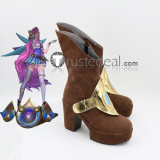 League of Legends LOL Starry-Eyed Songstress All Out Seraphine Cosplay Boots Shoes