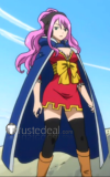 Fairy Tail Meredy Red and Blue Cosplay Costume