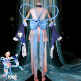 Genshin Impact Zhongli Genderbend Princess Mimi Barbara Bikini Cosplay Costumes