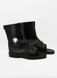 Naruto Sasuke Ninja Black Blue Cosplay Shoes Boots