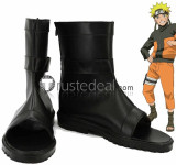 Naruto Sasuke Ninja Black Blue Cosplay Shoes Boots