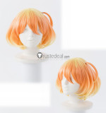 Macross Delta Freyja Wion Gold Orange Cosplay Wig