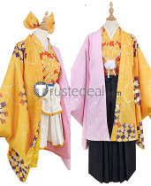 Vocaloid Sakura Miku Kagamine Rin Len Kimono Cosplay Costumes