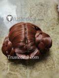Street Fighter CHUN LI Black Brown Cosplay Wigs
