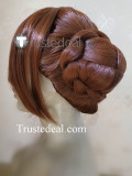 Street Fighter CHUN LI Black Brown Cosplay Wigs