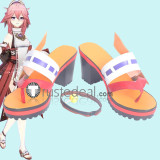 Genshin Impact Yae Miko Eula Yanfei Yaoyao Barbara Cosplay Shoes Boots