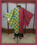 Kimetsu no Yaiba Demon Slayer Tanjiro Kamado Zenitsu Agatsuma Giyu Tomioka Kimono Cosplay Costumes
