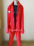 Haikyuu Nekoma High Volleyball Club Tetsuro Kuroo and Kenma Kozume Red Uniform Jersey Cosplay Costume