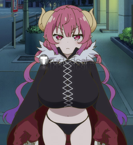 Kobayashi-san Chi no Maid Dragon S Ilulu Cosplay Costume