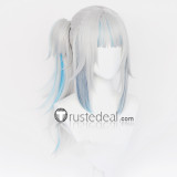 Vtuber YouTuber Channel A.I. Kizuna Ai Gawr Gura Long Brown Pink Silver Grey Cosplay Wigs