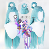League of Legends LOL Spirit Blossom Lillia Blue Cosplay Wigs