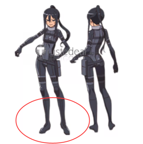 Sword Art Online GGO Kanzaki Elsa Cosplay Shoes Boots