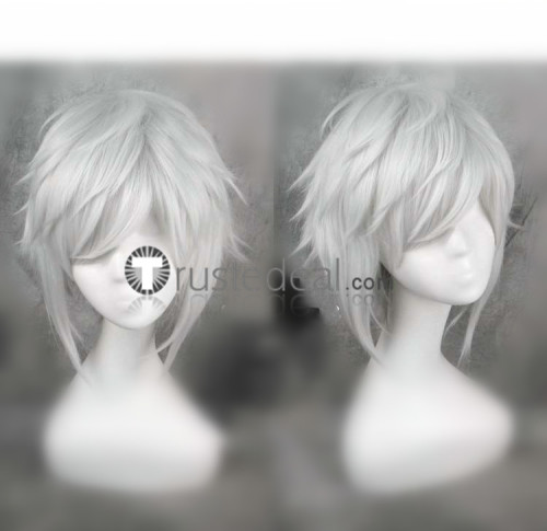 Danmachi Is It Wrong to Try to Pick Up Girls in a Dungeon Bete Loga Bell Cranel Silver Grey Cosplay Wig