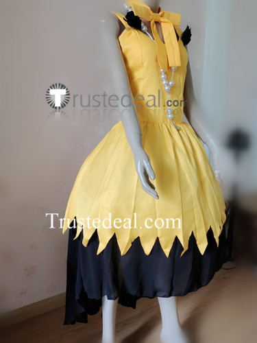 Sailor Moon Luna Yellow Cosplay Costume