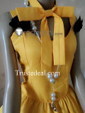 Sailor Moon Luna Yellow Cosplay Costume