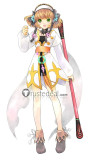 Tales of Xillia Leia Rolando Yellow Cosplay Costume 1