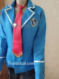 Ensemble Stars Trickstar Hokuto Hidaka Blue School Uniform Cosplay Costume
