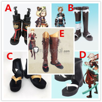 Genshin Impact Sayu Kaedehara Kazuha Gorou Thoma Cosplay Shoes Boots