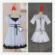 White Black Cosplay Costume