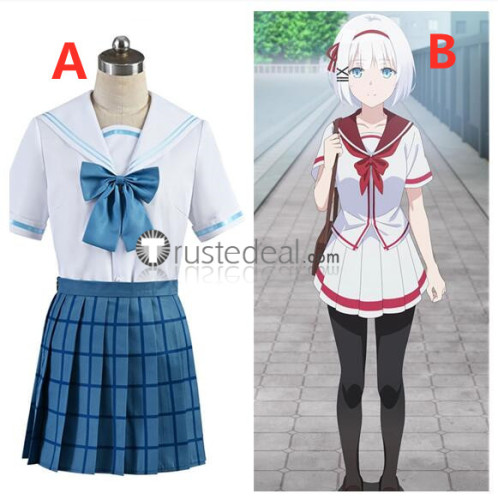 Tantei wa Mou Shindeiru The Detective Is Already Dead Siesta Nagisa Natsunagi School Uniform Cosplay Costumes