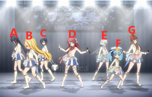 Zombie Land Saga Sakura Ai Saki Yugiri Lyli Tae Junko Franchouchou Idols Ending Cosplay Costumes 2