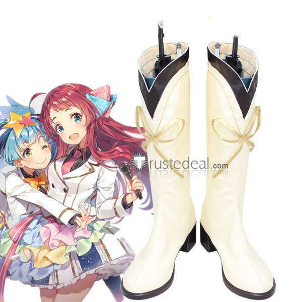Zombie Land Saga Sakura Ai Saki Yugiri Lyli Tae Junko Franchouchou Idols Ending Cosplay Shoes Boots