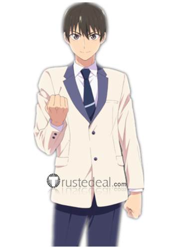Kanojo mo Kanojo Girlfriend Girlfriend Mukai Naoya School Boy Uniform Cosplay Costume