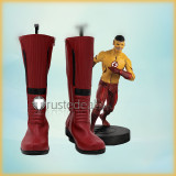 Young Justice Kid Flash Wally West Cosplay Shoes Boots