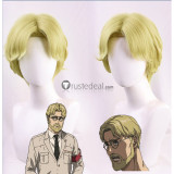 Attack on Titan Shingeki no Kyojin Final Season Zeke Jaeger Porco Galliard Falco Grice Hanji Zoe Blonde Brown Cosplay Wigs
