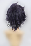 Final Fantasy Rufus Shinra Kurasame Susaya Grey Purple Blonde Cosplay Wig