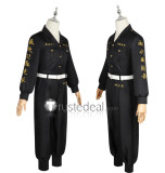 Tokyo Revengers Manjiro Sano Ken Ryuguji Takashi Mitsuya Chifuyu Matsuno Tokyo Manji Gang Captian and Vice-captain Black Uniform Cosplay Costumes