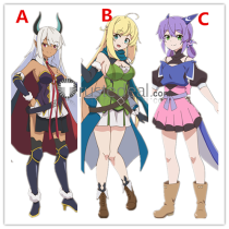 I've Been Killing Slimes for 300 Years and Maxed Out My Level Slime Taoshite 300-nen Beelzebub Flatorte Halkara Cosplay Costumes