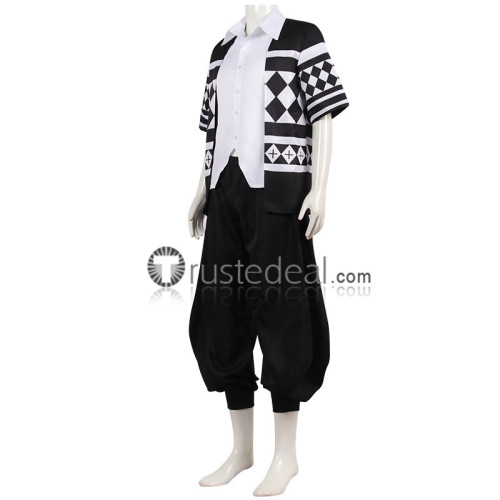 Tokyo Revengers Ken Ryuguji Black White Cosplay Costume