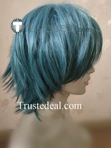 Yu Gi Oh Jesse Anderson Gray Blue Cosplay Wigs