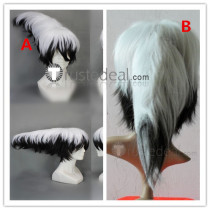 Nurarihyon no Mago Rikuo Nura Black Pale Blue White Cosplay Wig