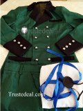 Kuroshitsuji Black Butler Ciel Phantomhive Green Cosplay Costume