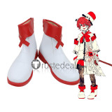 Vocaloid 4 Fukase V4 Flower Talk Gynoid Talk Red Purple Cosplay Shoes Boots