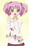 YuruYuri Sakurako Ohmuro Chinatsu Brown Yoshikawa Pink Ponytails Cosplay Wigs