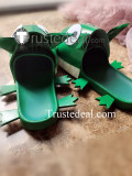 Mairimashita Iruma kun Clara Valac Green Cosplay Shoes