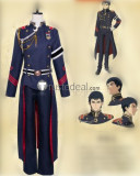 Seraph of the End Owari no Serafu Kureto Hiragi Military Uniform Black Blue Cosplay Costumes