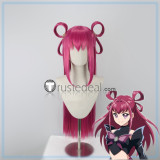 Yes! Pretty Cure 5 Cure Dream Yumehara Nozomi Dark Dream Long Red Pink Styled Cosplay Wig