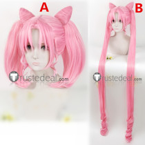 Sailor Moon Chibi Usa Chibi Moon Pink Cosplay Wigs
