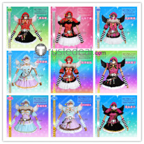 Love Live Sunshine Aqours Christmas Choir Yoshiko Ruby Kurosawa Hanamaru Kunikida Mari Ohara Awakening Cosplay Costumes