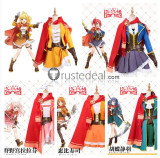 Shoujo Kageki Revue Starlight Re Live Aruru Lalafin Misora Shizuha Tsukasa Revue Uniform Cosplay Costumes
