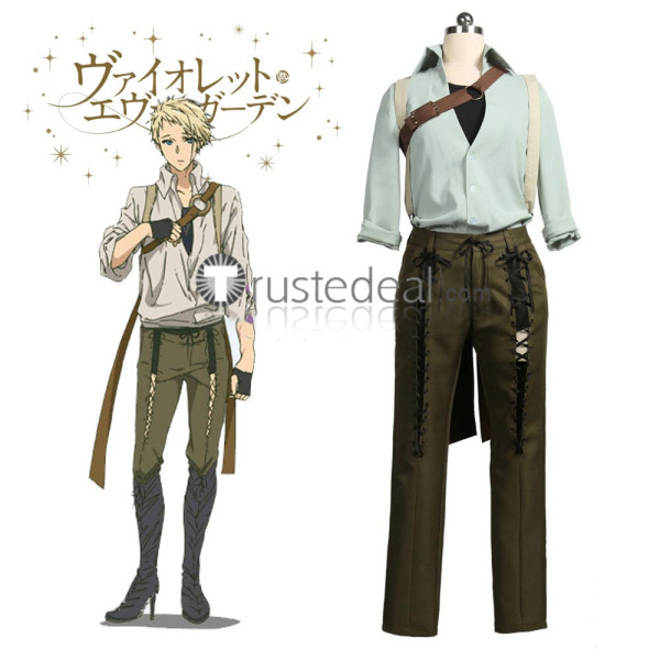 Violet Evergarden Benedict  Blue Cosplay Costume